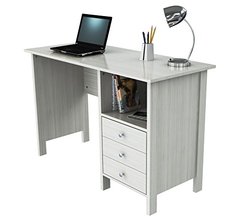 Inval America Laura Collection Computer Desk, 20.5 x 47.3 x 30, Washed Oak
