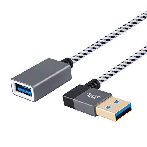USB 3.0P[u,pUSB 3.0 A(IX) - (X)P[u USB 3.0R[h 90x Oculus VRAvCXe[VAXboxAL[{[hAv^AXLi[ȂǑΉ Xy[XO[ 0.3m