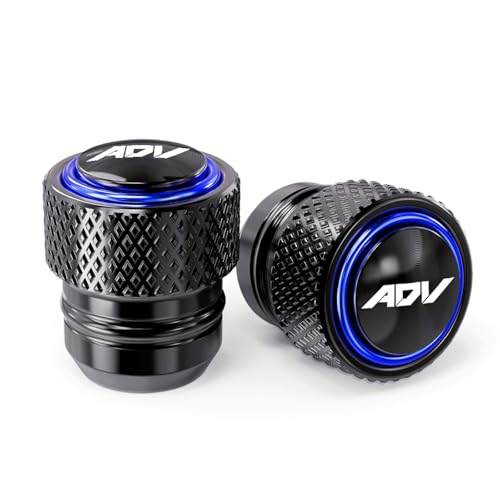 Tapón de válvula CNC para ADV 350 en aluminio anodizado resistente para moto