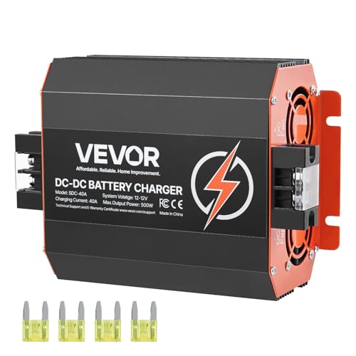 VEVOR 12V 40A DC Battery Charger for Vehicles
