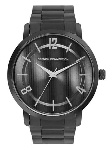 Image of French Connection Round Dial Analog Watch for Men FCN052B