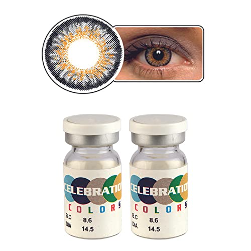 Celebration Color Yearly Coloured Contact Lenses 1 Pair (Salsa Gray,-3.75) (B09LQMBYX9) Amazon Price History, Amazon Price Tracker