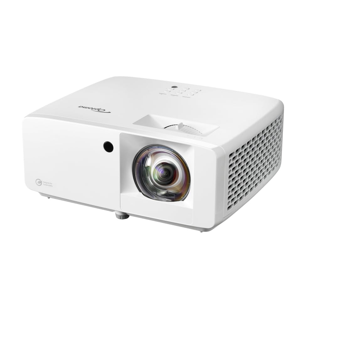 Optoma ZH450ST vidéo-projecteur Projecteur à focale Courte 4200 ANSI lumens DLP 1080p (1920x1080) Compatibilité 3D Blanc
