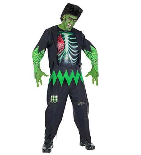 W WIDMANN MILANO Party Fashion - Costume de Laboratoire Monstre, Zombie, Mort-Vivant, déguisement d'halloween