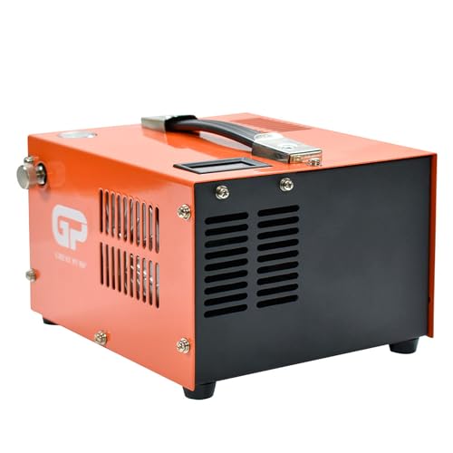 TUXING 300Bar PCP Air Compressor, Portable 4500Psi/30Mpa, 8MM Quick-Connector Compatible for PCP Air Gun with Water/Oil Separator, Built-in Power Adapter(220V AC or 12V Car Battery) - Image 10