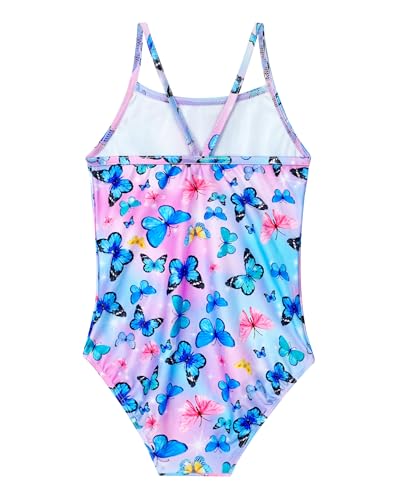 Image of Girls Swimsuit One Piece Bathing Suit Kids' Swimwear Quick Dry Summer Beach