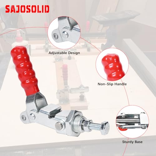 Image of 2-Pack, 36204 Push Pull Toggle Clamp, 300 lb Holding Capacity