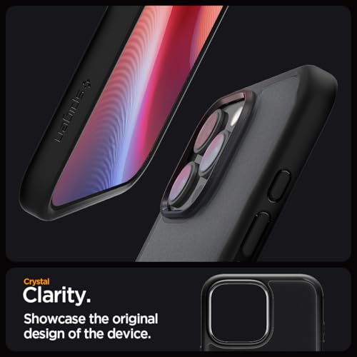 Image of Spigen for iPhone 16 Pro Max Case, Ultra Hybrid [No Magnet Ring][Anti-Yellowing] - Frost Black