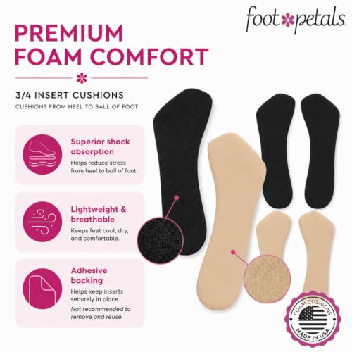 Plantillas Foot Petals 3/4 para mujeres miniatura 4