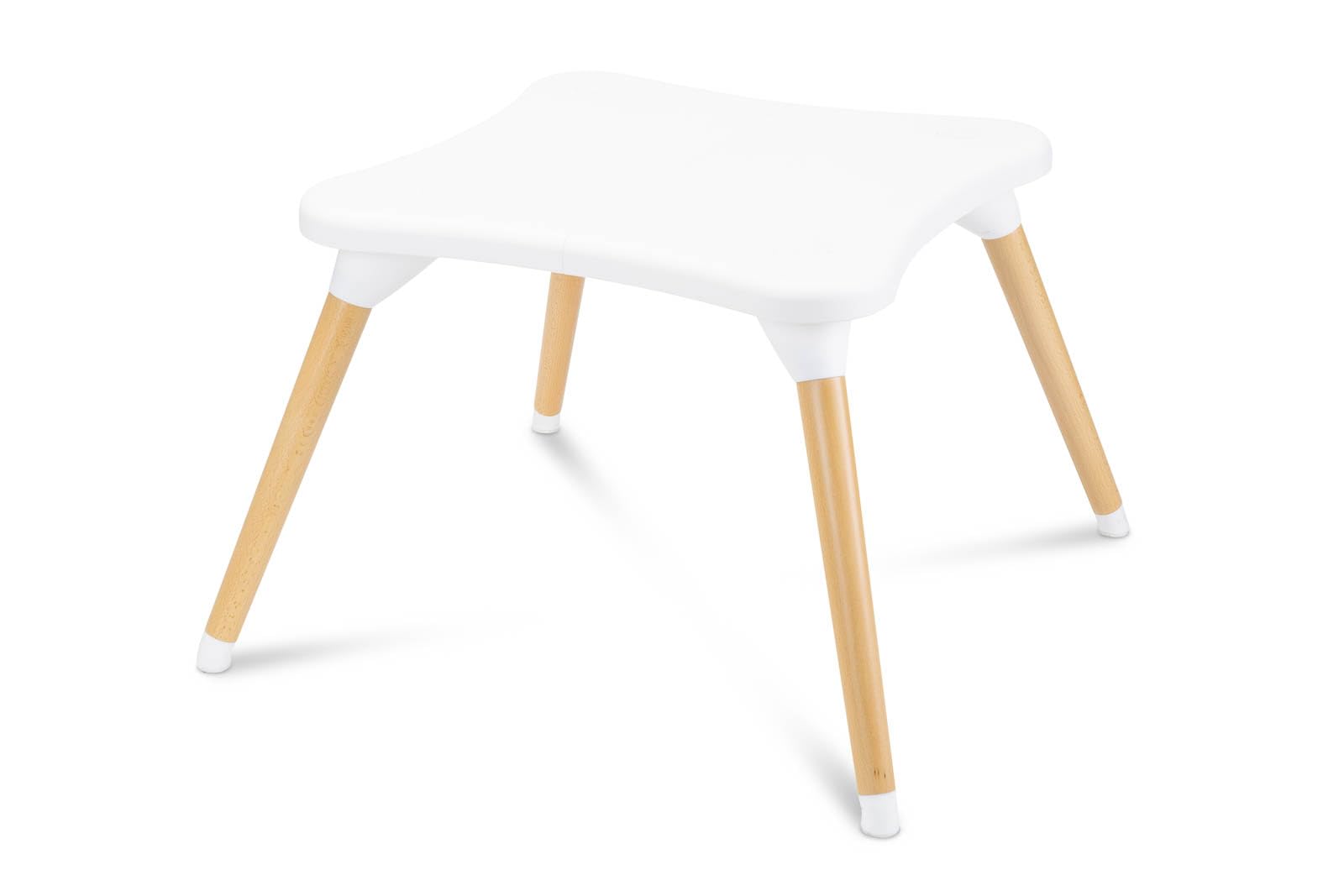 CARETERO - Krzesełko dla dziecka TUVA_p - Skandynawski design - Dziecięce siedzisko do jadalni od 6 miesięcy do 3 lat - Max. Obciążenie 15 kg - Zestaw 2w1 lub krzesełko i stolik - Rózowy