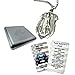 Westmon Works Saint Michael Medal Necklace for Police Pewter Pendant with Stainless Steel Chain Holy Prayer Card and Gift Box Catholic Law Enforcement Protection Pack