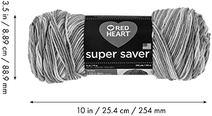 Red Heart Super Saver Yarn, 3 Pack, Monet 3 Count — view 9