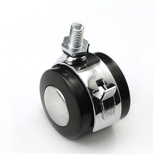 KOMBIUDA 4Pcs 2 Rodas De Eletrodomésticos Cadeira De Mesa Rodas De Cadeira De Escritório Móveis Roda