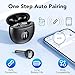 Wireless Earbuds, Ear buds Bluetooth 5.4 Headphones in Ear, 2025 New Bluetooth Earphones with 4 ENC Noise Cancelling Mic, Bass Boost 87%, 50H Ear phones with IP7 Waterproof, Fast Charge, LED Display Wireless Earbuds, Ear buds Bluetooth 5.4 Headphones in Ear, 2025 New Bluetooth Earphones with 4 ENC Noise Cancelling Mic, Bass Boost 87%, 50H Ear phones with IP7 Waterproof, Fast Charge, LED Display