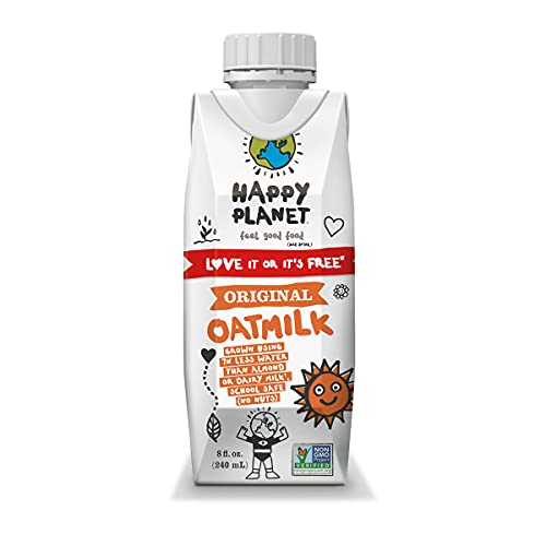 image for Happy Planet - OatMilk Original | 24 Pack – 8 FL OZ. (240ML) | Glute