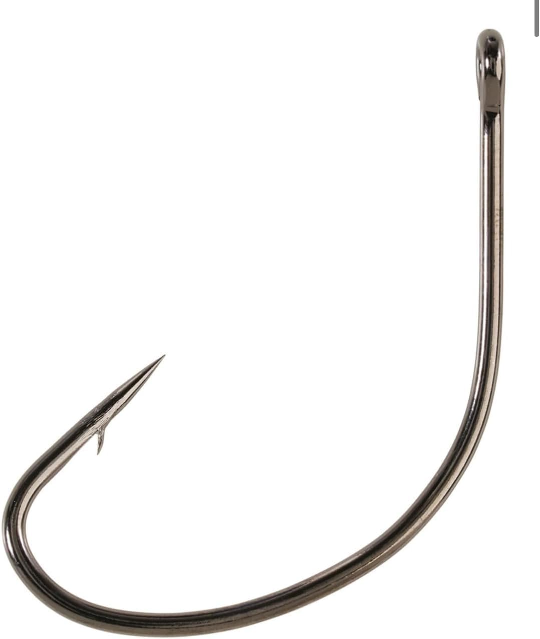 Eagle Claw L141 Kahle Hook Bronze Finish, Offset Life Bait Hooks Sizes 7/0 to 4/0 in 50 and 25 Packs 141 Kahle Hook for Fishing Live Bait