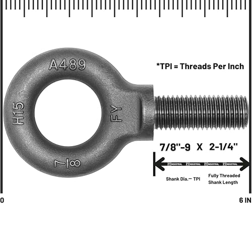 Image of Lifting Shoulder Eye Bolt 7 /8 inch-9 X 2-1 /4 inch