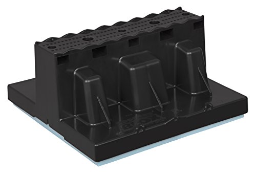 Roof Top Blox Rtb01 Polypropylene Rooftop Support Block For All Flat Commercial Roofs, 9" X 9", 250 Lb. Load At Single Point, Black, 8 Pack #TOP2