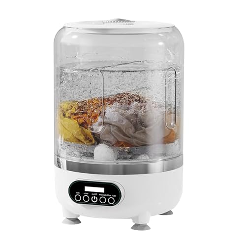 Ratpzou Machine À Laver Les Sous-Vêtements - Appareil De Lavage 3 Modes 3000mAh - Mini Lave-Linge Pour Soutiens-Gorge Sous-Vêtements Vêtements - Pour...