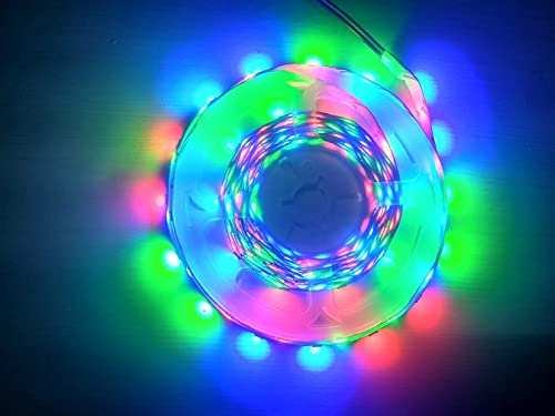 Image of DAYBETTER 4 Meter 2835 Cove Led Light Non Waterproof Fall Ceiling Light for Diwali,Chritmas Home Decoration with Adaptor /Drivers (Multi,60 Led /Meter) | NW-Z-1