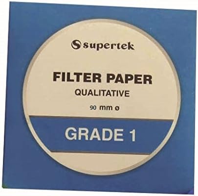 Supertek FP-001-090 Filter Paper Grade 1, 90 mm Dia