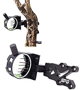 Archery Bow Sight Compound Bow Sight 5 Pin Sight Aluminum Alloy Micro Adjustable Bow Sight 0.029 ...