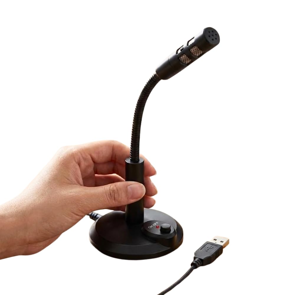 Drumstone (𝐒𝐏𝐄𝐂𝐈𝐀𝐋 𝟏𝟓 𝐘𝐄𝐀𝐑𝐒 𝐖𝐀𝐑𝐑𝐀𝐍𝐓𝐘 USB Computer Microphone Plug & Play Desktop Mic for PC & Laptop, Condenser Microphone for Streaming, Podcasting, Recording, Online Meetings-image-49