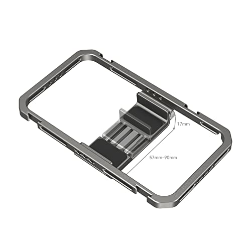 Image of SMALLRIG Universal Phone Video Rig for iPhone for Samsung for Huawei, Universal Phone Cage Vlogging Rig, Aluminum Alloy Filmmaking Rig for Videomaker Videographer - 2791B