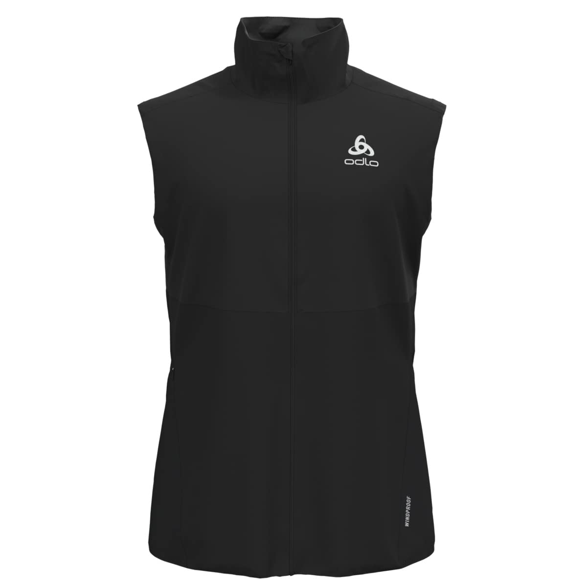 Odlo Men Running vest ZEROWEIGHT WARM, black, XXL