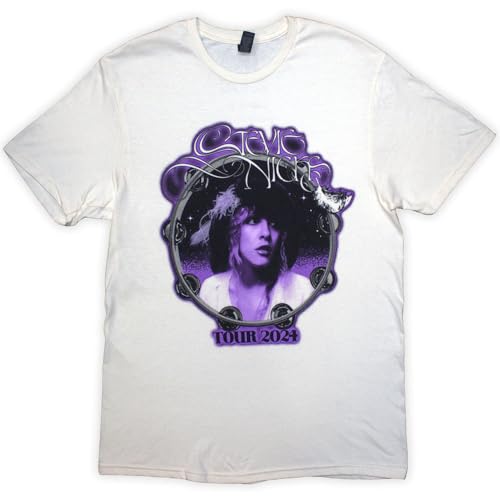 T-shirt Stevie Nicks Tour 24 Bella Donna XL en coton noir style rock