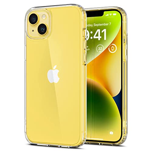 Image of Fashionury Designed for iPhone 14 Back Cover Case | Corner Drop and Camera Protection Back Cover Case for iPhone 14 (Soft TPU | Crystal Transparent)