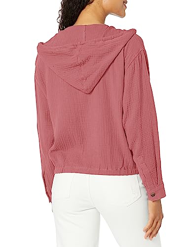 UNIONBAY Women's Renata Double Face Gauze Hooded Jacket2