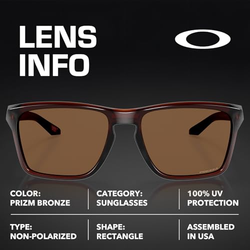 Image of Oakley SYLAS OO9448 Rectangle Shape Sunglasses With Official Eyewear Kit | Men's Sunglasses