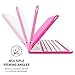 Snugg iPad Mini 4 360 Keyboard Case in Pink