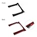 Thenice for 10th Gen Civic ABS Carbon Fiber Grain Gear Panel Trim Shift Decoration Cover for Honda Civic 2021 2020 2019 2018 2017 2016 -Manual Transmission