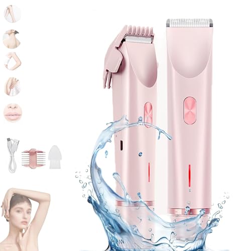 Reshline Shaver, Reshline Electric Shaver, Gloaura Razor, Bgins Shaver, Reshline Wet and Dry Shaver, Double Head Detachable Shaver Razors, Comfort 2 in 1 Electric Lady Shaver