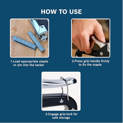 Bosch Professional Accessories 603038001 El Zımbası Ht 14 (Ahşap, Zımba Tipi 41), Siyah, 1 Adet