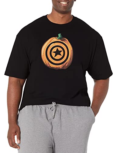 T-shirt Marvel Captain Pumpkin homme en coton respirant avec motif citrouille durable