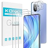 ★Compatibilidad: Incluido 3 Piezas Protector Pantalla y 2 Piezas Protector de lente de cámara., solo para Xiaomi Mi 11 Lite 4G/5G 6.55".
