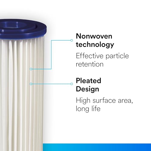 Filtrete Standard Pleated Whole House Water Filter 3WH-STDPL-F02, 2-Pack - image 4