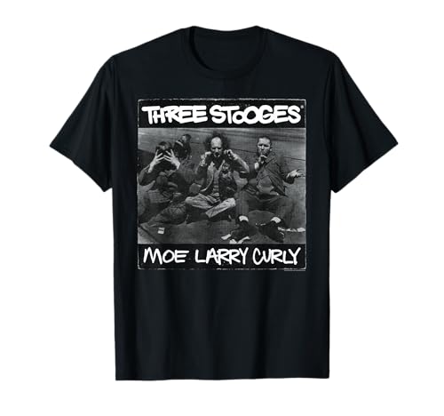 Three Stooges '90s Hip Hop Album Camiseta