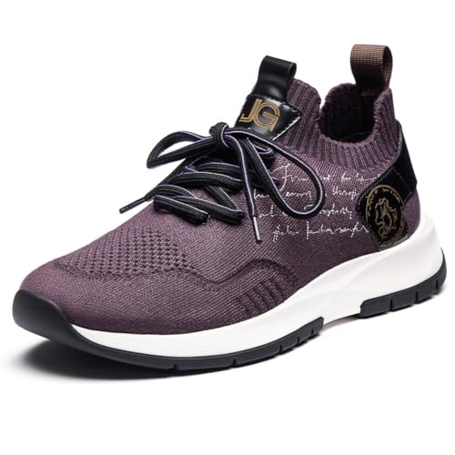 Men's Causal Dress Sneakers Breathable Wool Knit Business Walking Shoes Lightweight Comfotable Slip On Tennis Work Oxfords