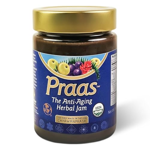 AyurBest Praas/Chyawanprash - 100% USDA Certified Organic Herbal Jam 14 oz Made in USA Kosher