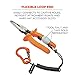 Coil Tool Lanyard with Loop End and Carabiner, Tool Weight Capacity 2 lbs, Ergodyne Squids 3156 , Black