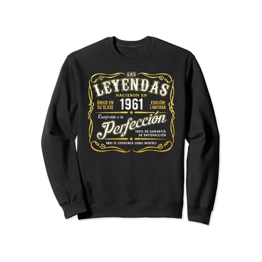 Las Leyendas Nacieron En 1961 Vintage Cumpleaños Sudadera