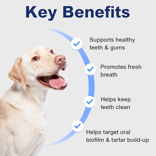 Image of Seven777 Pet Dental Powder,Teeth Cleaning Powder for Dogs and Cats, Plaque & Bad Breath Off,Dental Care Supplies for Small, Medium, Large Dogs and Cats