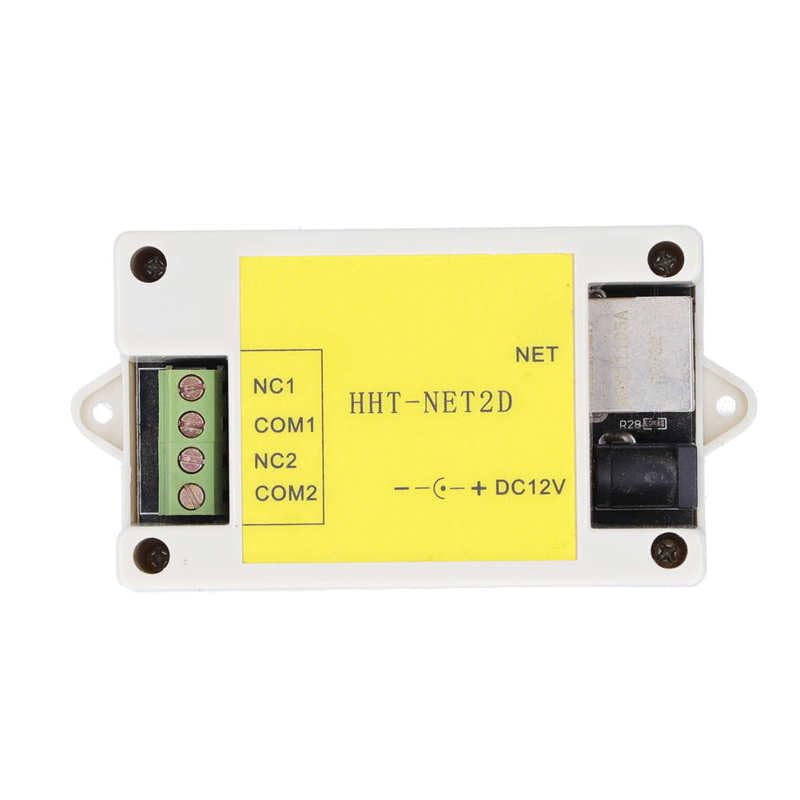NISZA Modulo relè di Rete IP HHT-NET2D Versione aggiornata Modulo di Controllo remoto watchdog Internet a 2 canali