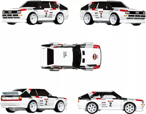 Hot Wheels Premium 2 Pack Lancia Rally 037 Audi Quattro miniatura 3