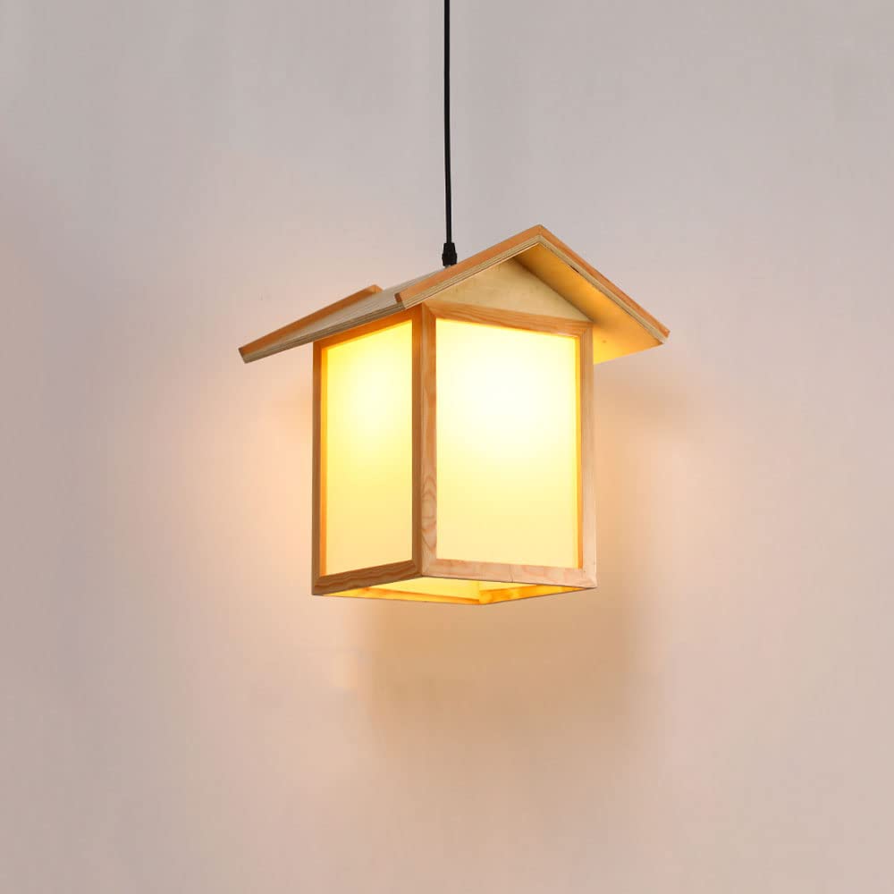 Luminaire suspendu en bois vintage pour sublimer votre îlot de cuisine