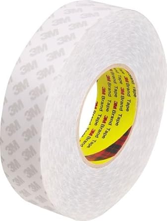 3M 91031 High Performance Double Coated Tissue Tape, 12 mm x 50 m (Pack of 5 rolls)